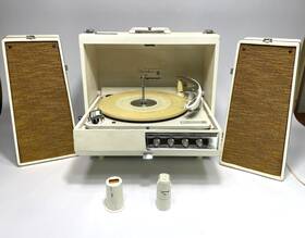 20p243 Magnavox Vtg Stereo Turntable Record Player Parts Or Repair Read