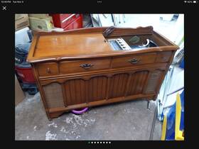2st678r Magnavox 1965 Vintage Model R-2 Magnovox Console Stereo