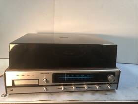 Bgo902 Magnavox Turntable Record Player 8 Track Am Fm Stereo Vintage Japan Nice