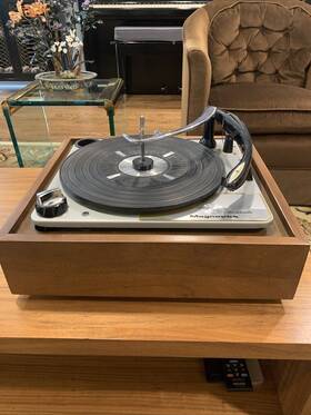 Ko870 Magnavox Micromatic Turntable Model - With Walnut Plinth Parts Only