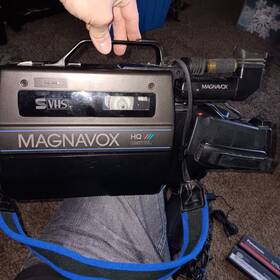 Vr9244av01 Magnavox Vhs Movie Maker Rlectronic Viewfinder For
