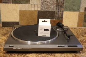Tt432 Marantz Serviced Turntable New Cartridge.no Dust Cover Read
