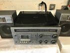 Mc1255 Emerson Vintage Am Fm Stereo System Record Player Turntable Speakers