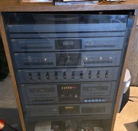 683-2249 Mcs Vintage Modular Component Systems Stereo System - Tested And Working