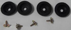 M-l3320 Mitsubishi Original Oem Rubber Leveling Feet For Turntable - Set Of 4