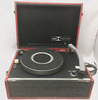 Mm601 Capitol Custom Portable Record Player Red For Parts Repair Brand