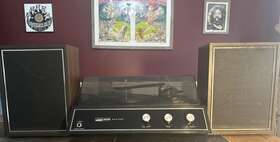 Gen-6012b Montgomery Ward Airline Record Player Turntable Gen6012b Works Needs Needle