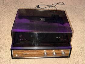 Gen-6025a Montgomery Ward Vintage Airline Solid State Record Player Rare Htf Vtg