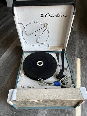Jwr754a Montgomery Ward Jwr7548 Vintage 60 S Airline Record Player Model Needs Needle