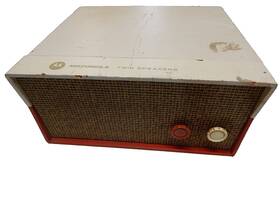 2f21-not Motorola 2f21 Vintage Portable Record Player Model Working-for Parts/repair