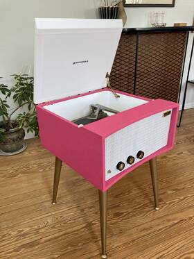 3h25b-3 Motorola Vtg 50s Tube Record Player Hifi Mid Century Modern Restored By Jimmy O