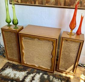 Sk31cw Motorola Vintage Tube Record Player Cabinet Console Mid Century - 1956 Restored
