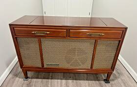 Sk44m Motorola Vintage Record Player Stereo Console Mcm 1950s Local Pickup Only