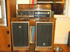 Hp-319 Music Turntable Cassette Stereo System Speakers 1974 Sony Fm
