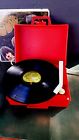 No.105 Concert Hall Interstate Industries Vintage Model Portable Record Player Phonograph 33 45 Rpm
