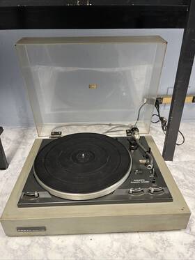Y-8000 Onkyo Disk Record Player Belt Drive Turntable-needs And Head/cartridge