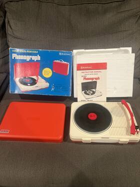 Ob-885 Orbitron Ob885 Vintage Record Player - Phonograph Model Parts Only