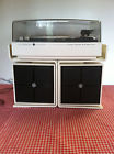 P322a P332a Ge Rare Vintage Mcm White General Electric Record Player Model W Speakers