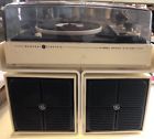 P333c Ge Vinta Record Player Stereo Sound System Color Module Stand