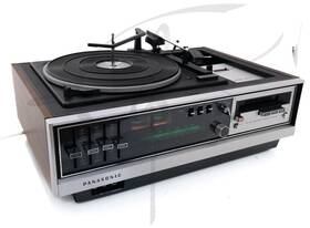 Rs-287as Panasonic Pana-ject All-in-one 8-track Turntable Radio As-is Parts/rep