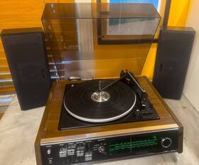 Se-1519 Panasonic See Video Se 1519 With Serviced Stacking Record Changer Speakers