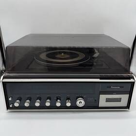 Se-2150 Panasonic Vtg. Stereo Combo Record Player Radio Powers On/untested