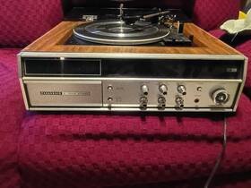 Se-3080 Panasonic Turntable And 8-track Player Model