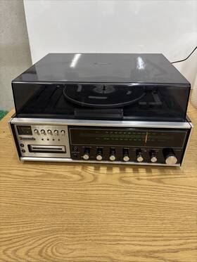 Se-3280 Panasonic Am-fm Stereo Radio Turntable 8 Track Player Read