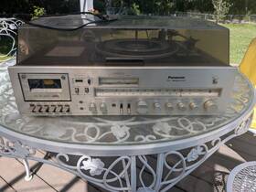 Se-6500b Panasonic Vintage Record Player Turntable Stereo System