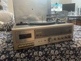 Se1160 Panasonic Vintage Multiplex Fully Working Turntable Cassette And Fm Radio