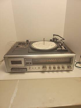Se3509 Panasonic Vintage Am Fm Tuner Phonograph Tape Deck Pll Multiplex Se 3509 Repair