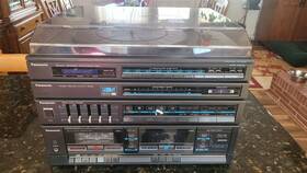 Sg-d27 Panasonic Component Stereo Turntable Tape Deck Fm/amm Tuner No Speakers