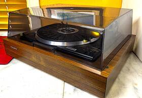 Sl-h201 Panasonic Video Serviced Stacking Record Changer Turntable Nice