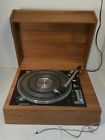 Papers Miracord Turntable Vtg Germany Case Elac Original Wooden West 50h