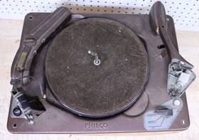42-1008 Philco Used Vintage Beam Of Light Turntable Record Player Parts Repair
