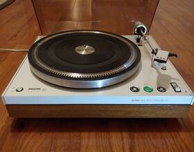 22ga21244z Philips 212 Electronic Hifi Turntable With Feather Touch Controls New Caps