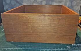 C-6000-a Pioneer Vintage Wooden Case Empty