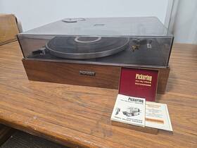 Pl-11a Pioneer Stereo Turntable Pickering Xv-15 Cartridge Tested Working
