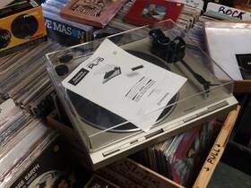 Pioneerpl-5 Pioneer Pl-5 With Stanton Cartridge & Stylus And Original Manual Vintage Automatic Stereo Turntable Cart Orig
