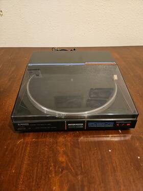 Pl-x200 Pioneer Vintage Turntable Stereo Record Player Works Tested