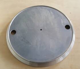 Pnr-088 Pioneer Platter From Direct-drive Turntable No Mat For Parts