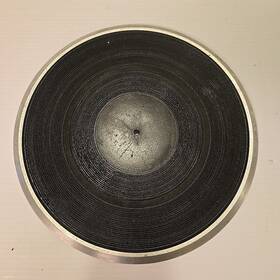 Pnr-114 Pioneer Pl-200 Direct Drive Auto Turntable Platter With Rubber Mat