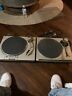 Pl220 Pioneer Vintage Silver Works Great