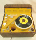 Edt-28 Player Portable Vinyl Audio Phonograph Newcomb Products Record Vtg .