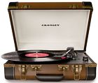 Cr6019a-br Portable Turntable Executive Crosley Brown - Usb