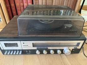 C-1090 Precor Vintage Model Am/fm Stero Record And Cassett Player