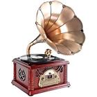 Ptcdcs32bt Updated Turntables Bluetooth Phonograph Record Player Portable Version 068888759809
