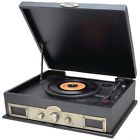 Ptt30bk Turntable Pyle Black Classic Bluetooth Style