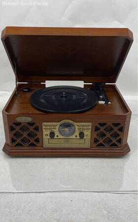 Ptcd4bt Pyle Vintage Model Bluetooth Vinyl Record Player Turntable Powers On
