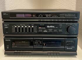 Cr29 Quasar Vintage Duel Cassette Am/fm Stereo Receiver Stack. Fully Functional